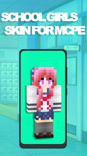 School Girl Skin For Minecraft screenshot 5
