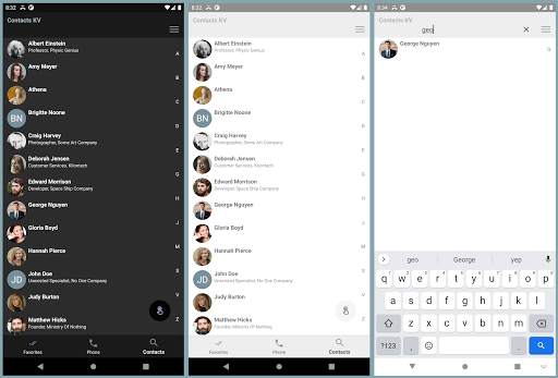 Contacts KV - Phone & Contacts screenshot 4