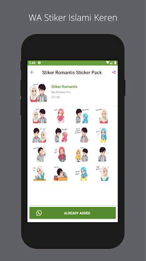 Wa Sticker Islami Keren screenshot 3