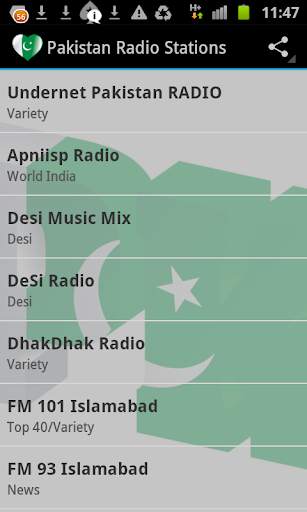 Pakistan Radio Music & News screenshot 1
