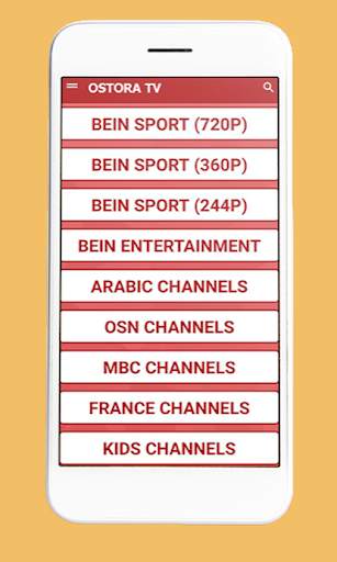 Ostora TV - تطبيق الاسطورة screenshot 1