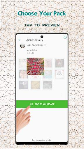 Islamic Animated Stickers For WhatsApp screenshot 3