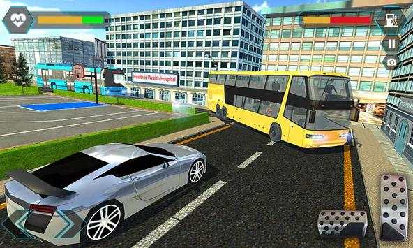 Modern Bus Coach NY City Driving School Test screenshot 3