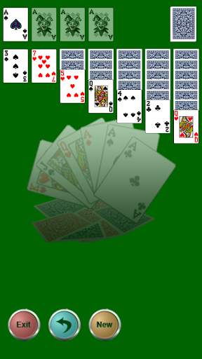 Solitaire game screenshot 2