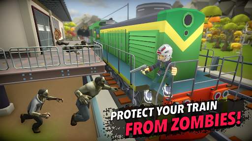 Zombie train - survival games screenshot 1