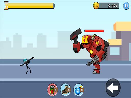 Stickman Soldier Backflip PRO screenshot 5