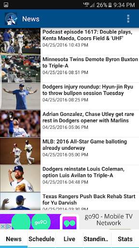 Los Angeles Baseball - Dodgers Edition screenshot 1