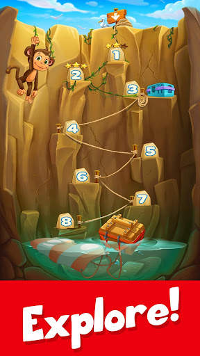 Tropic Trouble Match 3 Builder 8 تصوير الشاشة