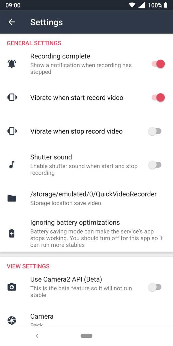 Quick Video Recorder screenshot 6