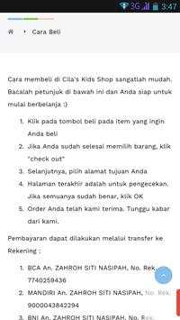 Cilas Kids Shop screenshot 3