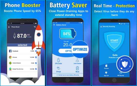 Mobile Security Master 360 - Cleaner , Antivirus screenshot 1