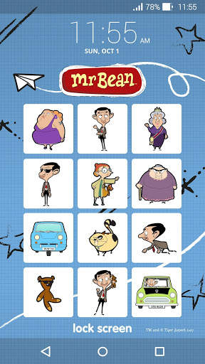 Mr Bean Lock Screen 3 تصوير الشاشة