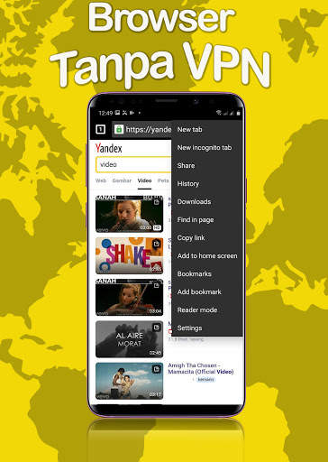 XXNXX Browser Anti Blokir VPN Browser screenshot 5