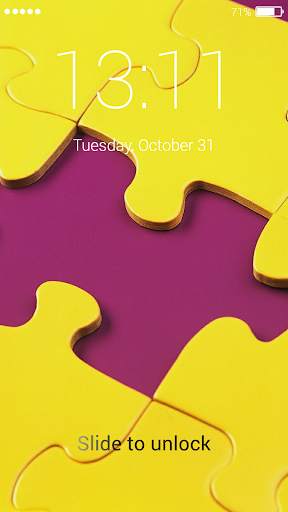 Puzzle Lock Screen 2 تصوير الشاشة