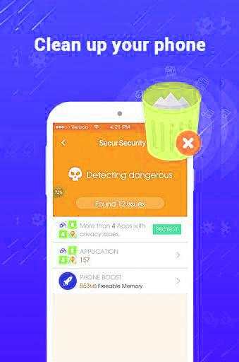 CM Security - Antivirus Master Phone Cleaner screenshot 3