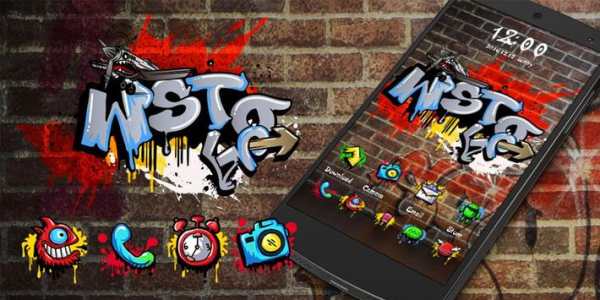 Graffiti GO Launcher Theme screenshot 5