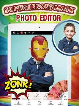 Superheroes Mask Photo Editor screenshot 4
