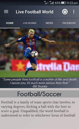 Live Football World screenshot 2