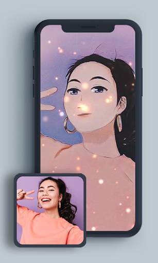 Anime face changer camera effects screenshot 3