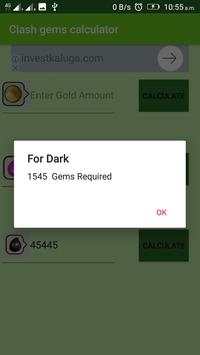 Clash Gems Calculator screenshot 5