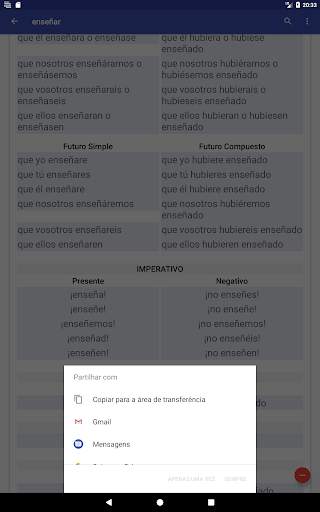 Verbos Español screenshot 23
