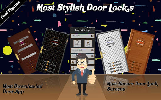 New Year Door Screen Lock: Decent Lock Screen screenshot 4