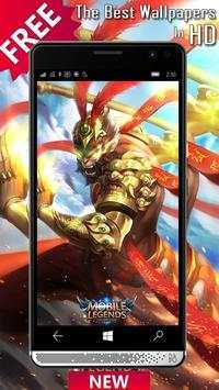 Free Hero Mobile Legends Wallpaper HD screenshot 8