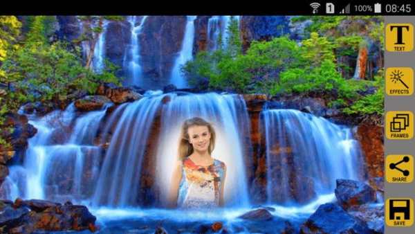 Waterfall Photo Frames screenshot 1