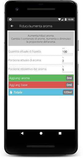 LiqCalc - Calcolatore Liquidi screenshot 7