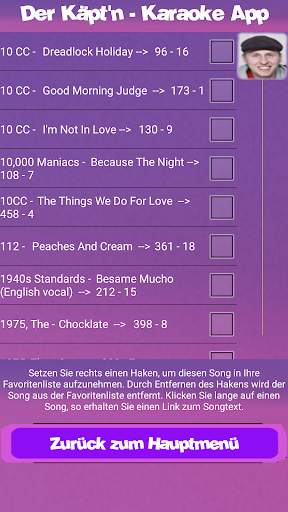 Der Käpt'n - Karaoke App screenshot 2