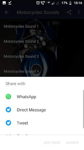 Motorcycles Sounds screenshot 5