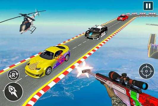 Mega Ramp Car Shooting Strike: Highway Shooter screenshot 10