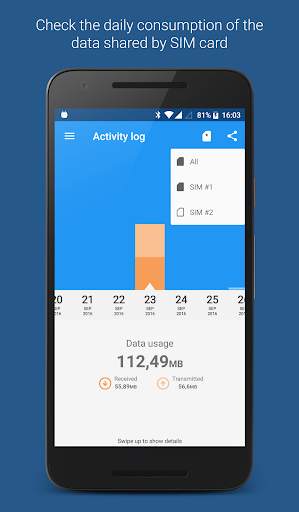 Data Sharing - Tethering screenshot 2