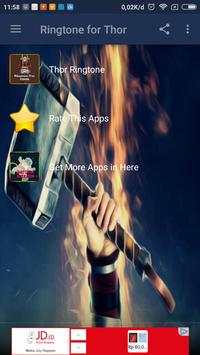 Thor mp3 Ringtones screenshot 2