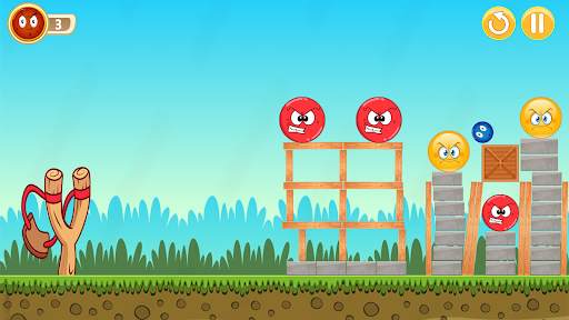Game Penembak Bola Merah Dan screenshot 1