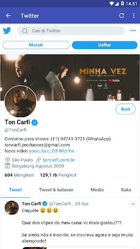 Ton Carfi Songs Offline dan Lyrics screenshot 11