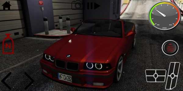 Driving BMW 328 E36 Racing Simulator screenshot 3