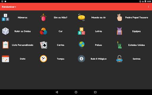 Randomizer  Gerador de Escolhas - Tomar Decisőes screenshot 15