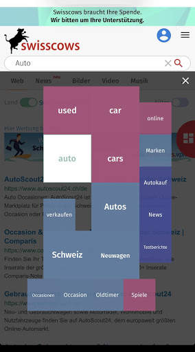 Swisscows Web Search скриншот 3