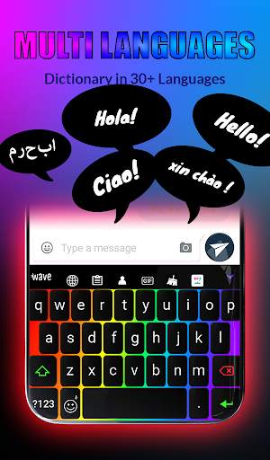 Chromatic Live Wallpaper Theme screenshot 4