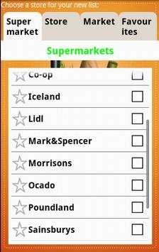LA LISTA shared shopping list screenshot 1