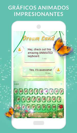 Wave Teclado Animado + Emoji screenshot 4