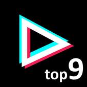 Tok Top 9 - Top Nine Daily videos for TikTok 1.0