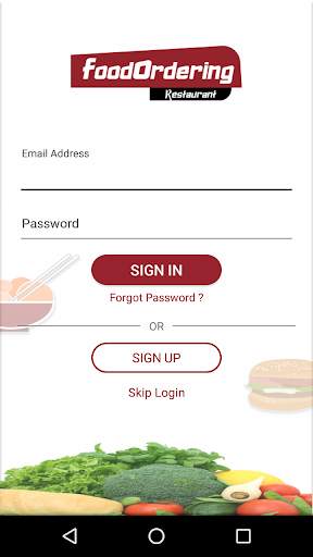 Food Ordering - Restaurant App Demo screenshot 1