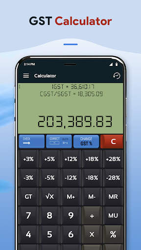 CITIZEN CALCULATOR - GST screenshot 1