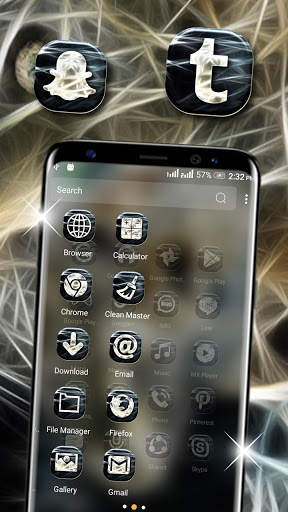 Fractal Leopard Launcher Theme screenshot 3