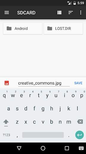 Save to File screenshot 2