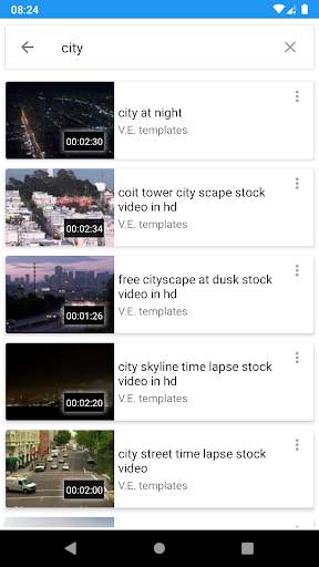 Video Effect Templates screenshot 4