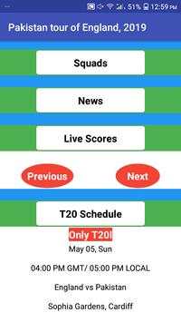 Pak vs Eng Live Cricket Scores 2019 screenshot 2