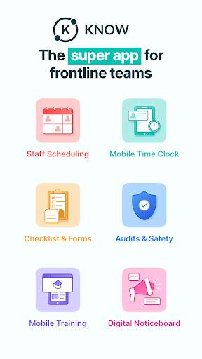 KNOW - the frontline super-app screenshot 1